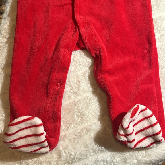 Little Me My first Christmas pjs. Sz 9 months. - Picture 4 of 7